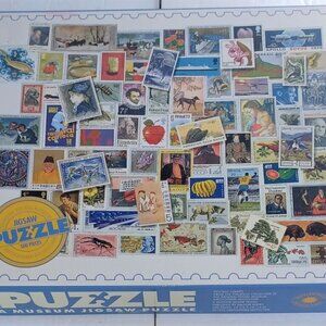 Postage Stamps 500 piece jigsaw puzzle